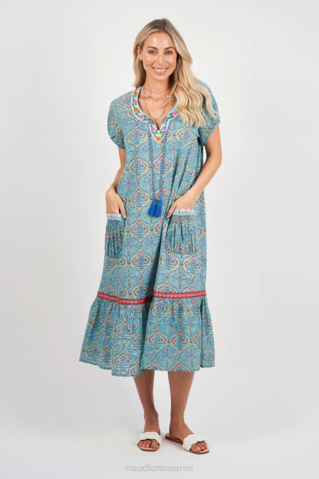 femei Naudic sao paulo maxi folk îmbrăcăminte RR04271