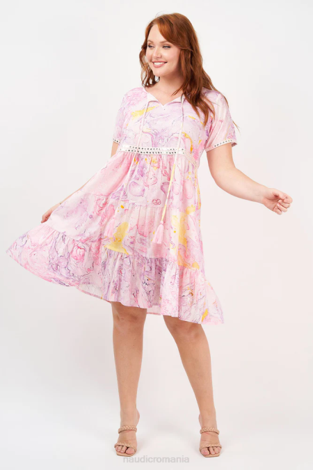 femei Naudic rochie libra marmura îmbrăcăminte RR04273