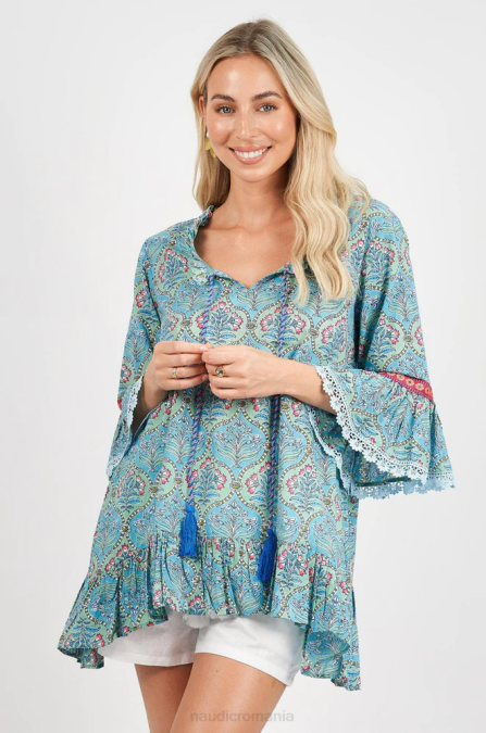femei Naudic hacienda tunic folk îmbrăcăminte RR04270